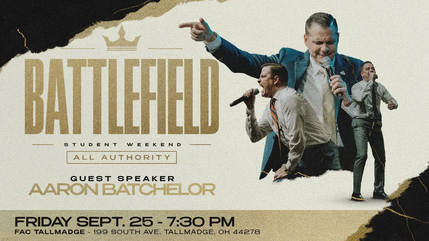 Battlefield Student Weekend poster